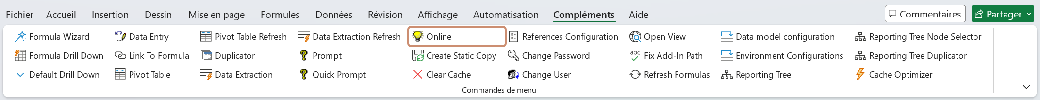 Connecté/Déconnecté