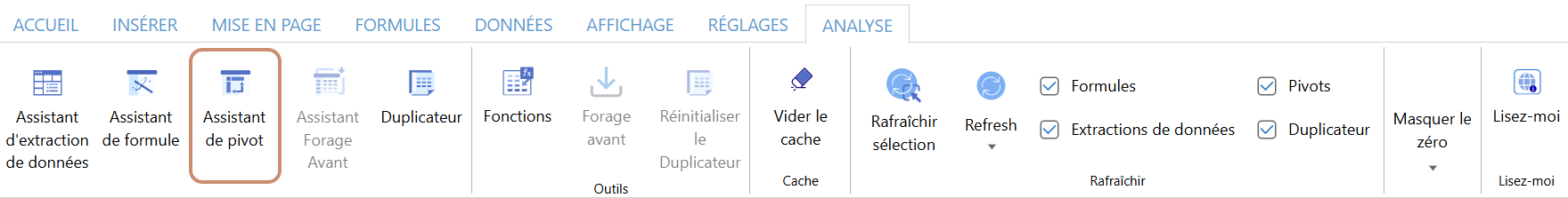 Assistant de pivot