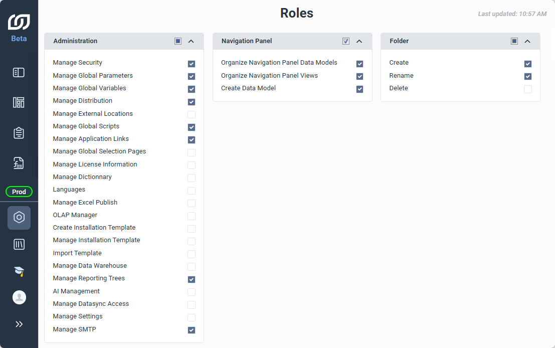 Manage Reporting Tree Permissions