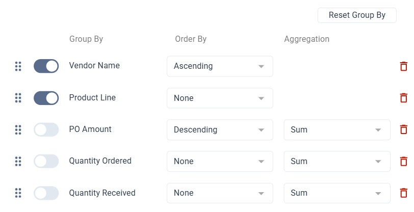 Example Data Extraction Fields