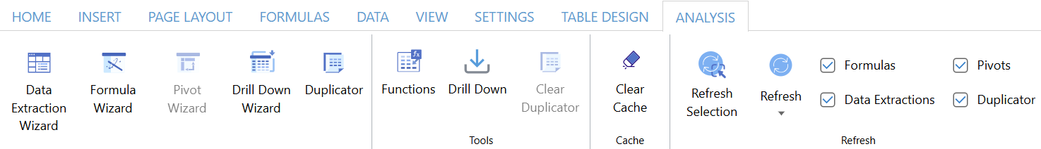 Drill Down Button