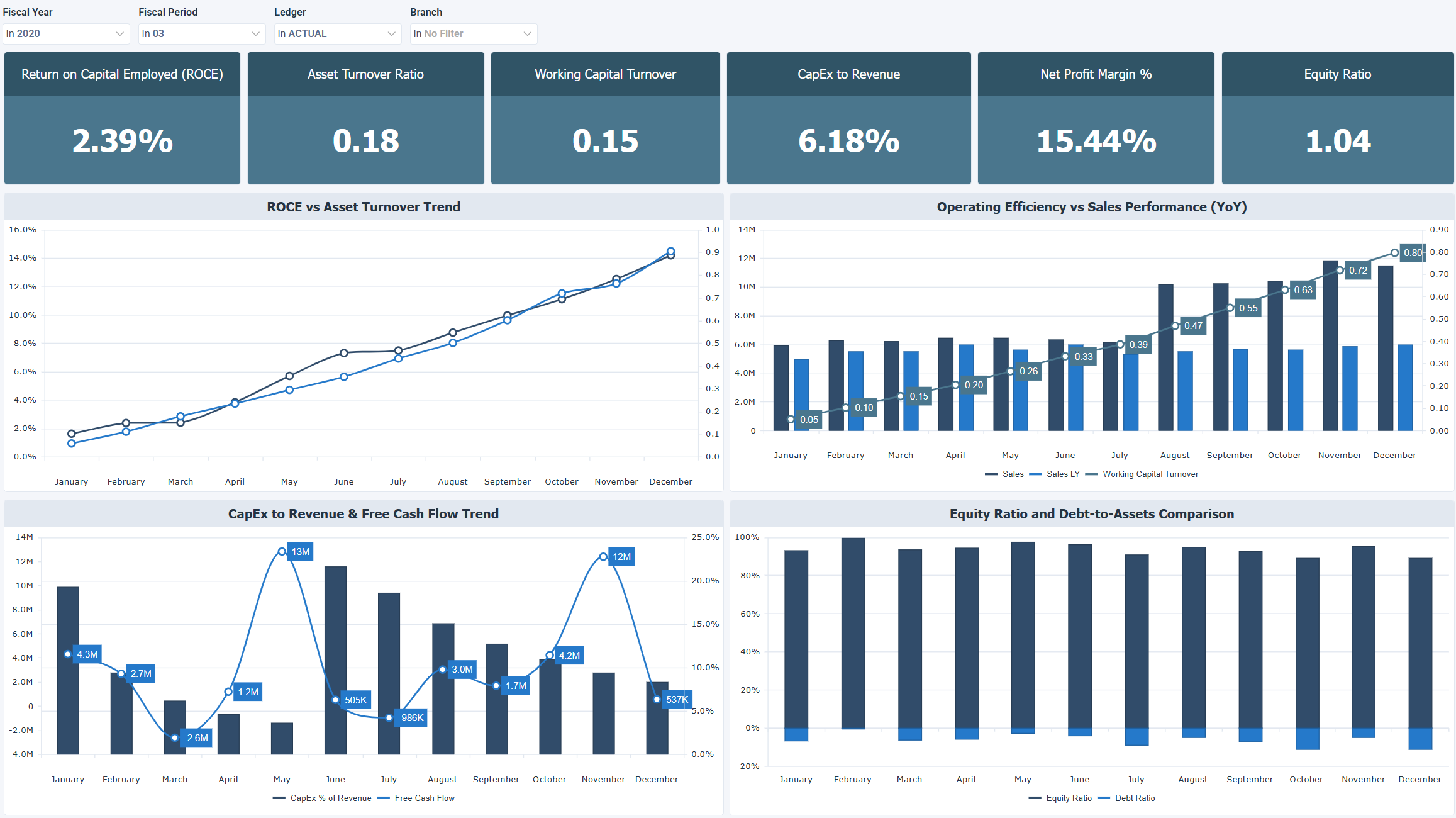 Strategic Financial Health & Efficiency